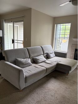 Ikea L shaped sofa
