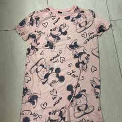 Mickey Mouse Gown Size S $5, Pink Robe Size S $5