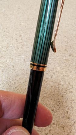 Pelikan Souveran K600 Blue Ink Ballpoint Pen