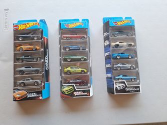 Fast & Furious Hot Wheels (5 Packs)