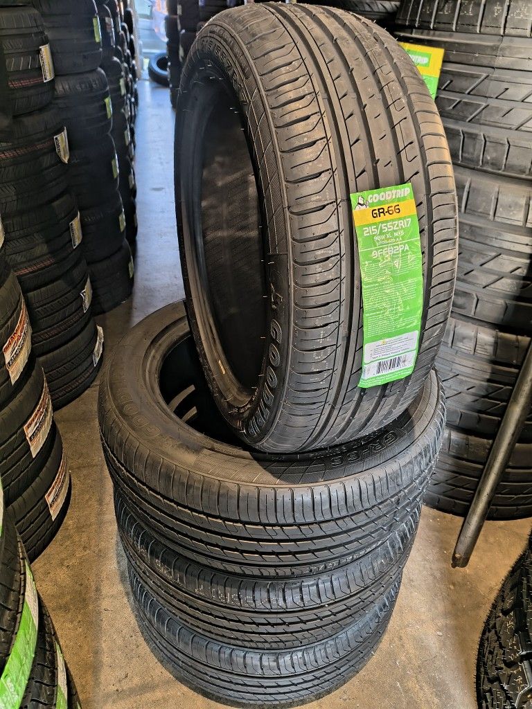 215/55/17 New Tires Set Of 4 Goodtrip Installed And Balanced Set De 4 Llantas Nuevas Instaladas Y Balanceadas
