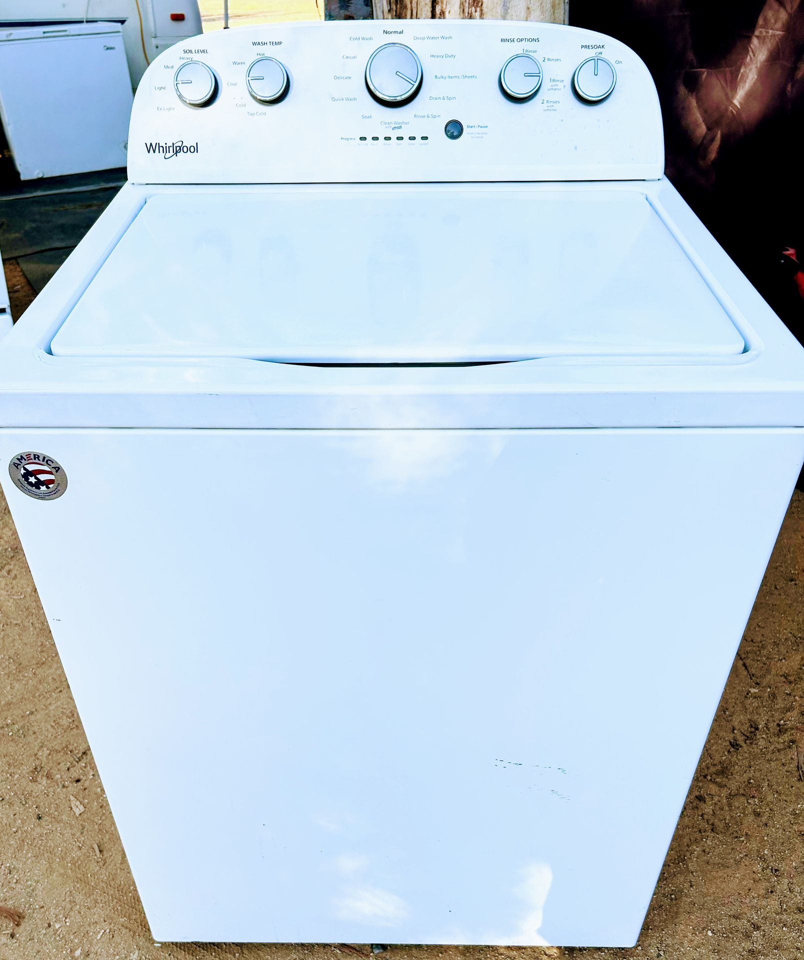 WHIRLPOOL WASHING MACHINE
