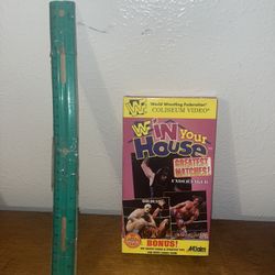 Wwf In Your House Vhs Tape 