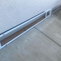 96” Doggy Sliding Door For Small Dog