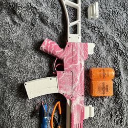 Custom Pink Gel Blaster
