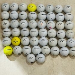 Callaway Warbird Golf Balls – 50 Used Balls | Long Distance Performance