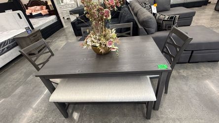 6 PC DINING TABLE