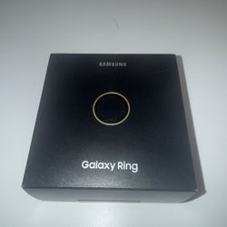 Samsung Galaxy Ring – Gold Titanium – Size 14 – Like New