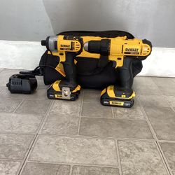 Dewalt 2pc Combo (DCD771,DCF885) Drill/Impact 