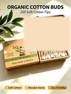 Organic Cotton Buds