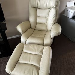 Recliner And Ottoman