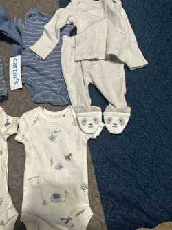 Carters Preemie Boy Onesies And 2 Sets