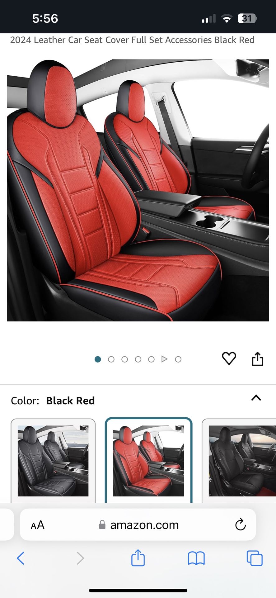 Tesla Model Y Car seat Covers From Freeso 
