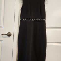 Cavin Klein Black Dress Size M