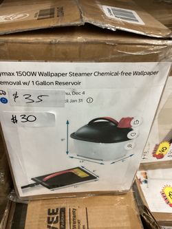 1500W Wallpaper Steamer with 1 Gallon Reservoir