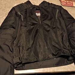 Bilt men's large motorcycle riding jacket mesh