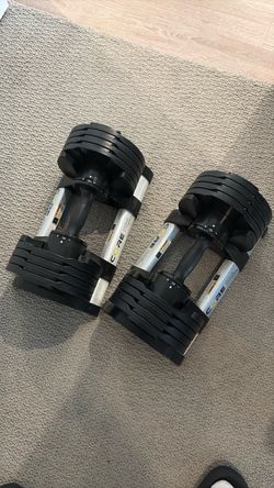 Core Fitness Adjustable Dumbbells 5-50lb