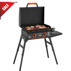 Blackstone Adventure Ready 22" Propane Griddle with Stand Adapter Hose Box Dmg