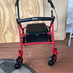 Drive ,Rollator  Walker 8 “ Wheels