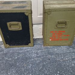 Military storage boxes Mil-C-4710