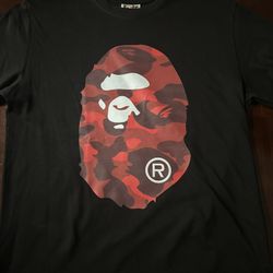 Black & Red BathingApe shirt 
