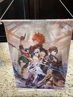 Genshin Impact Hanging Painting