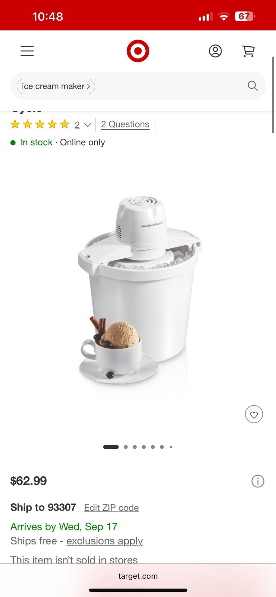 Ice Cream Maker