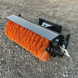 New Mini Skid Steer Rotary Broom Dingo, Vermeer, Boxer And More