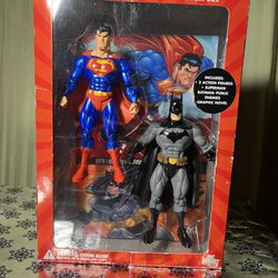 DC Direct Superman/Batman - Collector Set 2005 NEW With Trade of Public Enemies