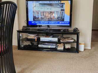 40 in TV-not smart tv with stand