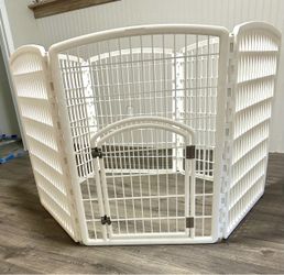 Tall Plastic Dog Playpen / Exercise Pen