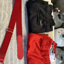 Softball Pants And Belt