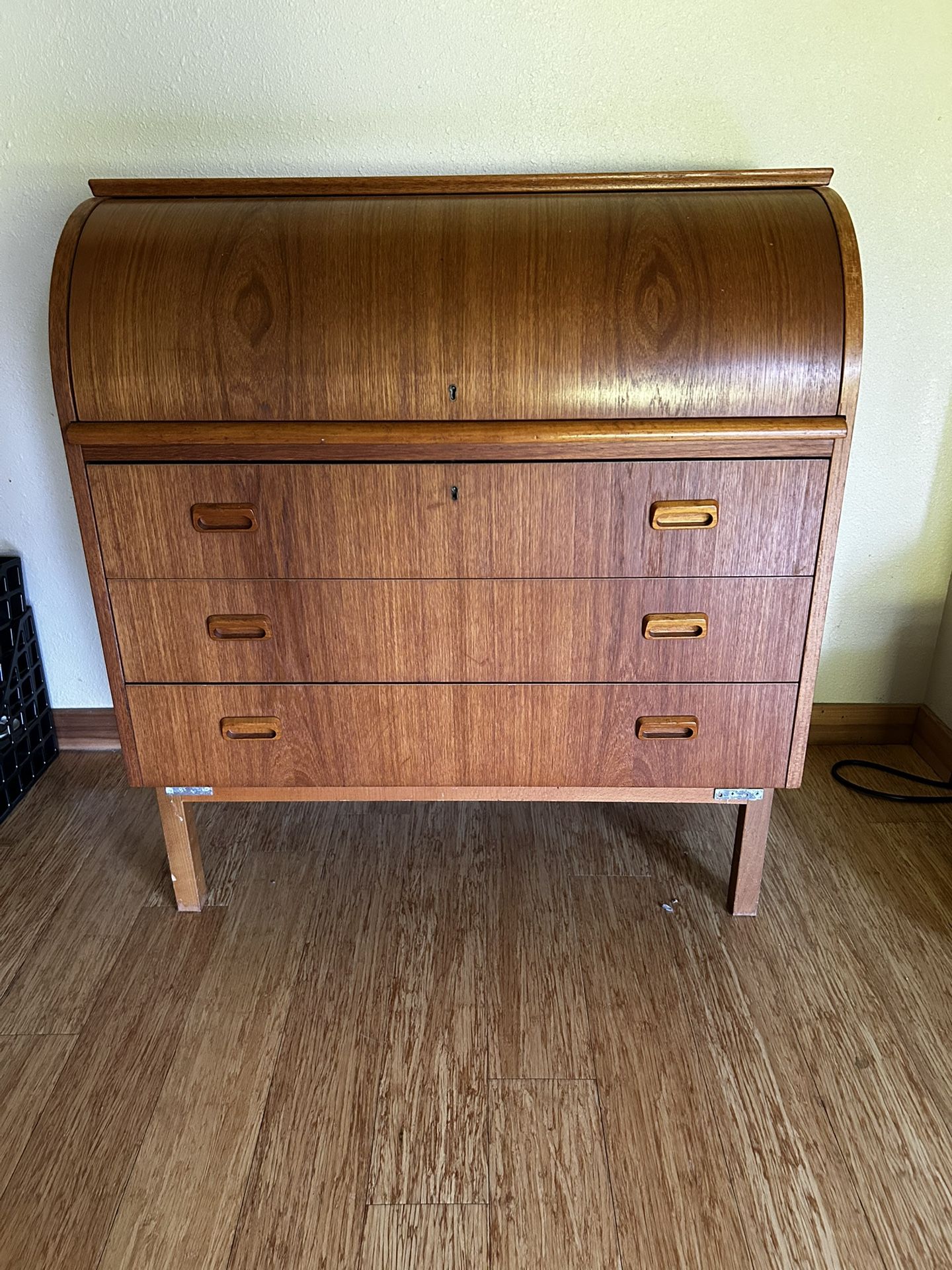 Vintage Roll Up Desk
