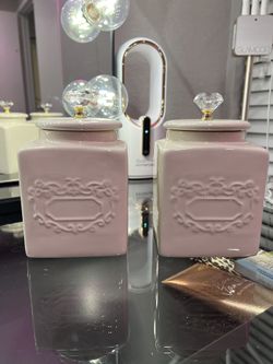 Crystal Top Containers