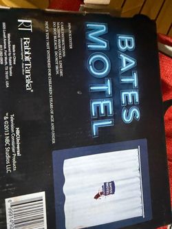 New bates motel shower curtain