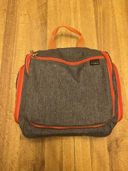 Gray L.L. Bean Travel Toiletry Bag Thumbnail