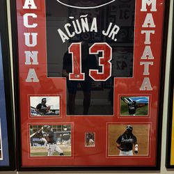 Ronald Acuna Autographed Jersey Authenticated