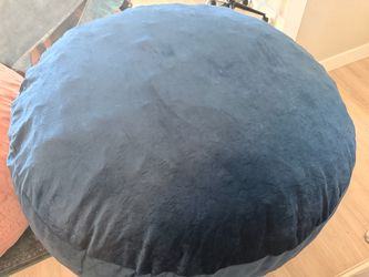 Large Memory Foam Bean Bag Chair - Navy