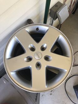 Set of 4 Jeep Rims 17”