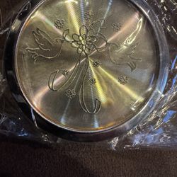 Wedding Party Favors-Mirror Compact Gifts-Nuestra Boda Recuerdos Wedding Dove Makeup Compact Mirror