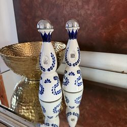 Class azul decanters - collectible bottles