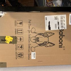 Baboni 3 Flap Pet Door - Solid Steel Frame