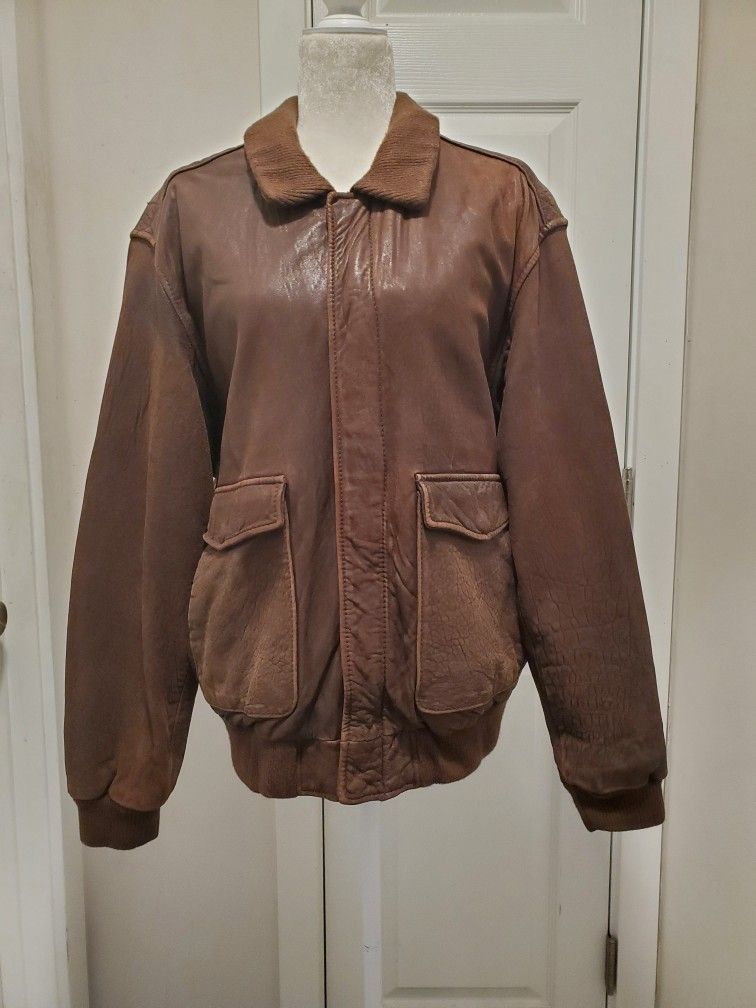 This Is Wilson genuine leather Jacket