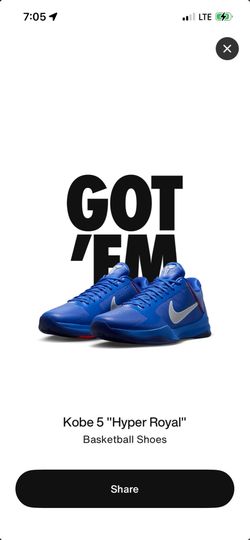 Kobe 5 dodgers