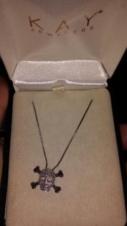 Skull necklace kay jewelers