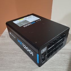 Corsair HXi Series, HX1200i, 1200 Watt, 80+ Platinum Certified, Fully Modular - Digital Power Supply

