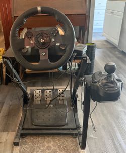 Logitech racing wheel setup