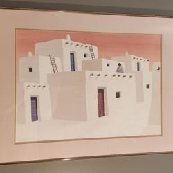 Hiatt “Summer Pueblo” - Original Signed Fine Painting
