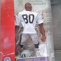 Grid Iron Gladiators Jerry Rice Oakland Raiders Figure
