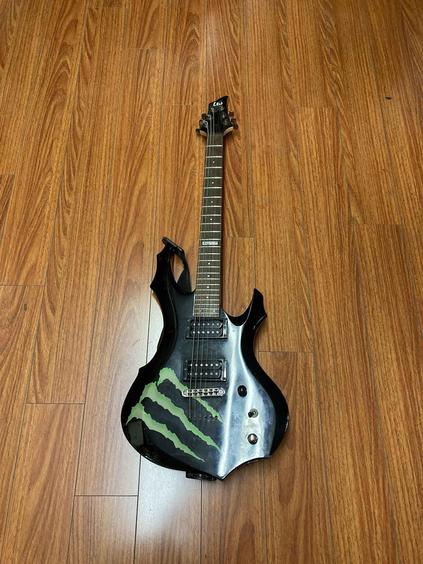 ESP LTD F-Series Limited Edition Monster Energy Electric Guitar